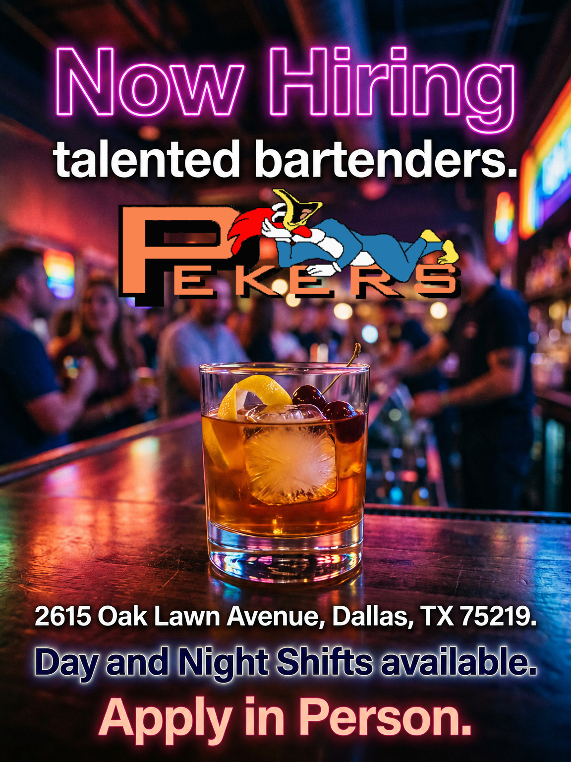 NOW HIRING